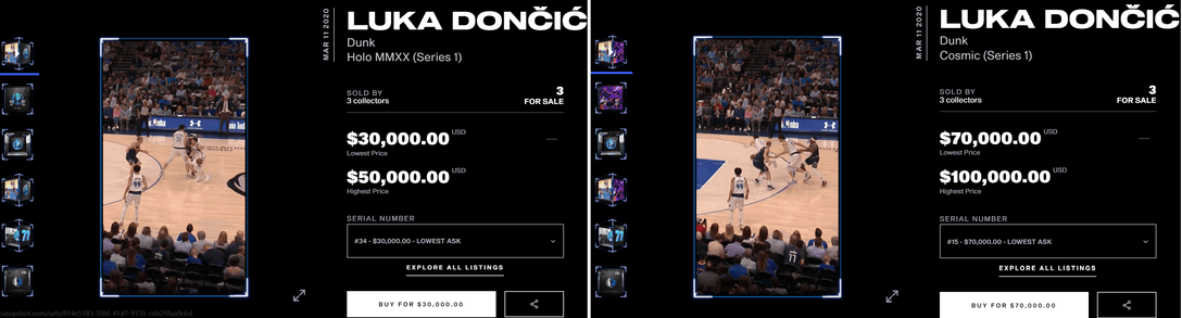 The Ultimate Guide to NBA TopShot — digital NBA collectibles on the  blockchain, by Swyysh