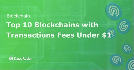 blockchain with lowest transaction fees