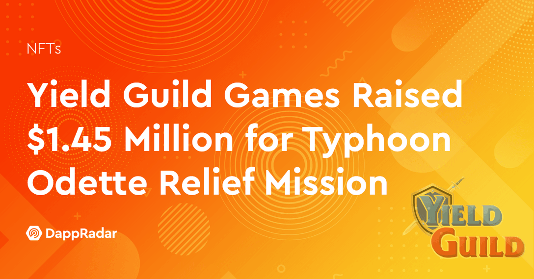 Yield Guild Games Raised $1.45 Million for Typhoon Odette Relief Mission