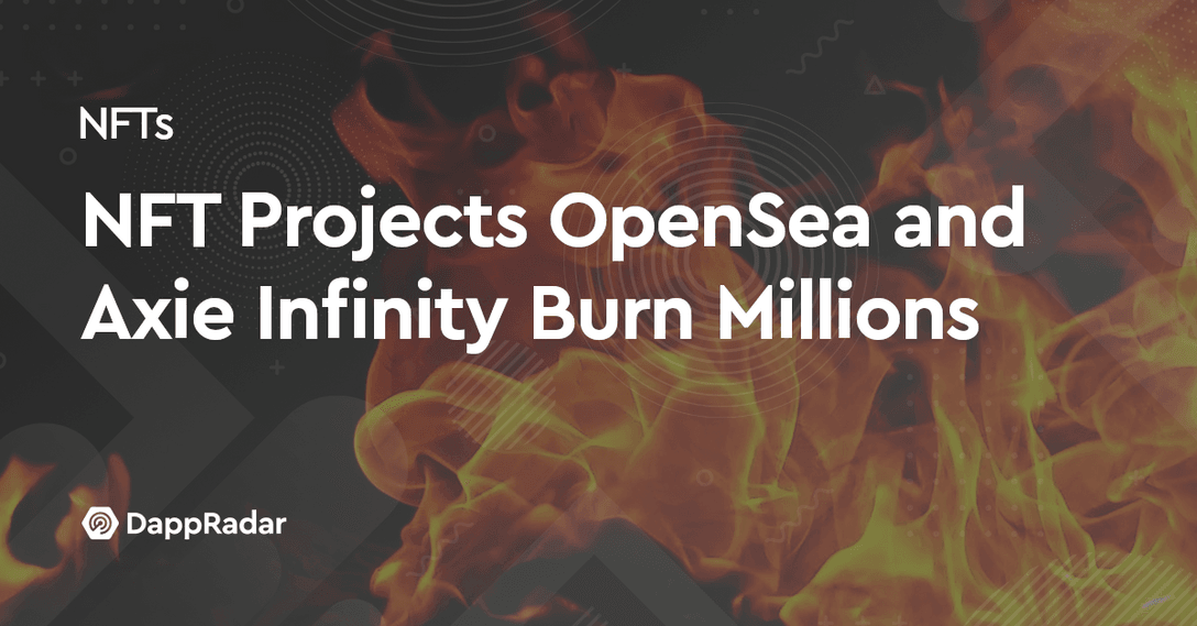 NFT Axie Infinity Ethereum Burned OpenSea EIP-1559