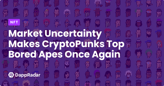 Market Uncertainty Makes CryptoPunks Top Bored Apes Once Again