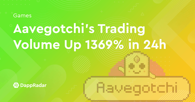 aavagotchi's trading volume