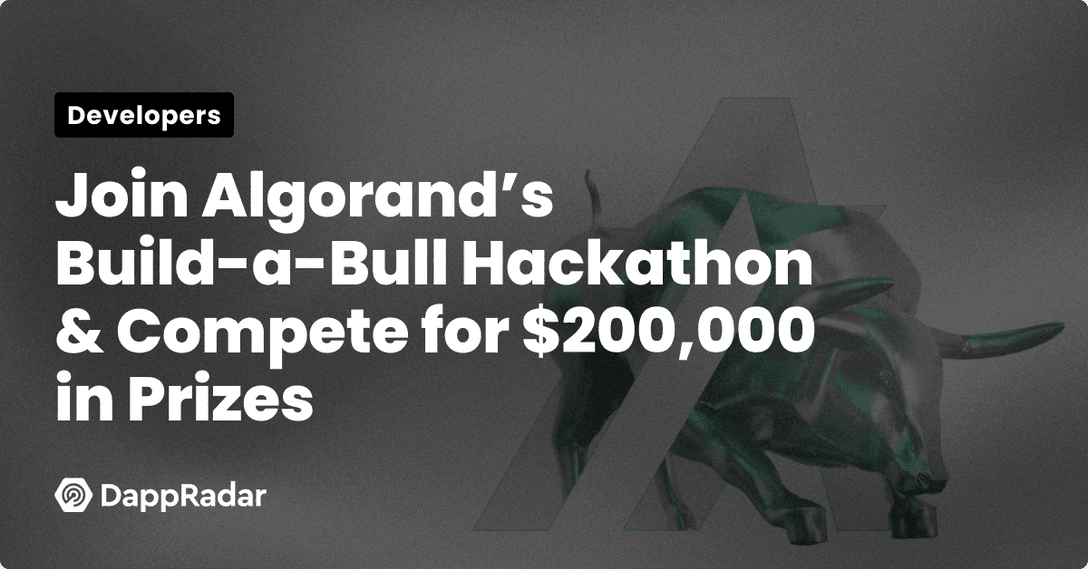 Join Algorand’s Build-a-Bull Hackathon & Compete for $200,000 in Prizes