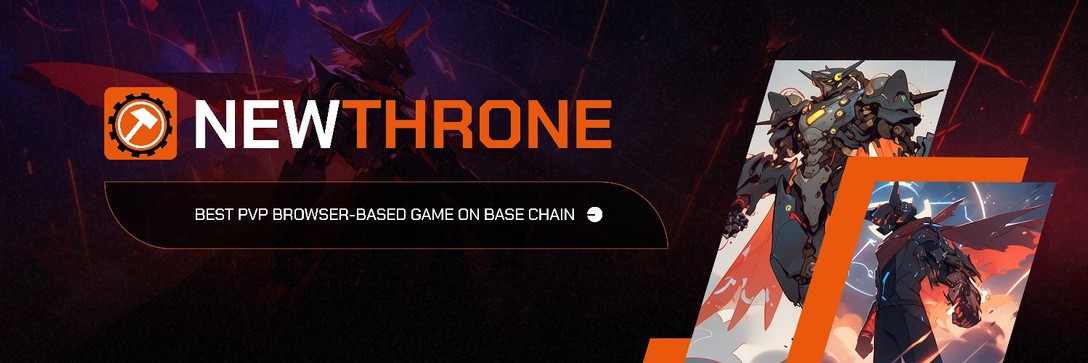 NewThrone base chain gaming dapp