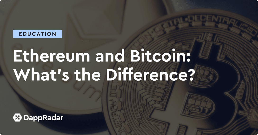 Ethereum and Bitcoin- What´s the Difference