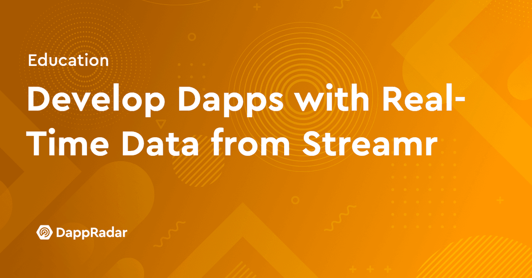 streamr network real-time data dapps 1234