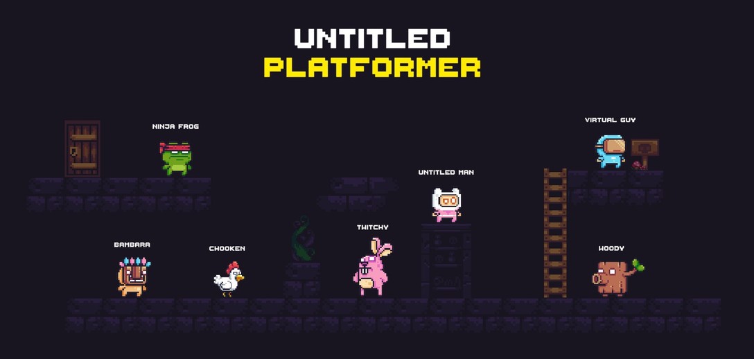Untitled Platformer NFTs Mintable Exclusive Characters