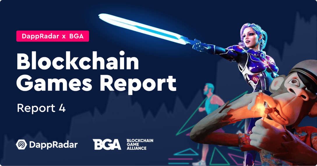 DappRadar x BGA Games Report #4 - Blockchain games continue to ascend despite collapsing markets