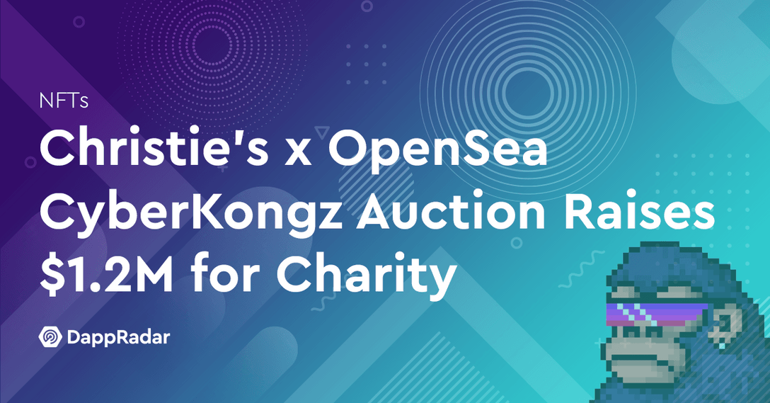 Christie’s x OpenSea CyberKongz Auction Raises $1.2M for Charity