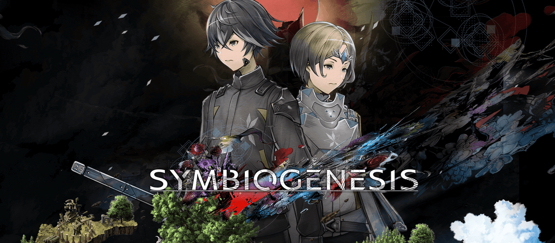 Symbiogenesis logo and artwork - Square Enix NFT Web3 game