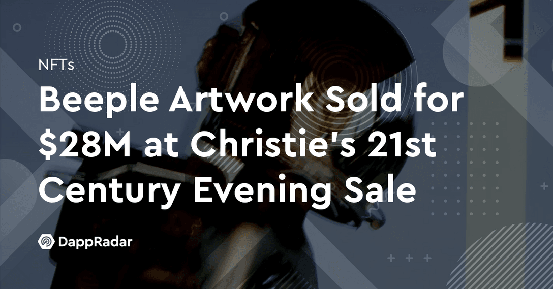 Beeple Artwork Sold for $28M at Christie’s 21st Century Evening Sale