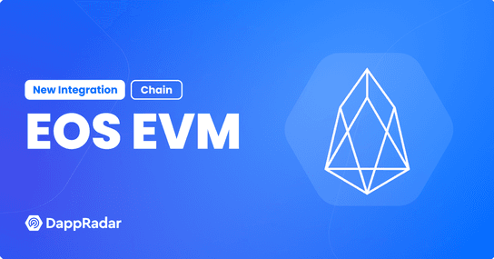 DappRadar Now Tracks Dapps On EOS EVM