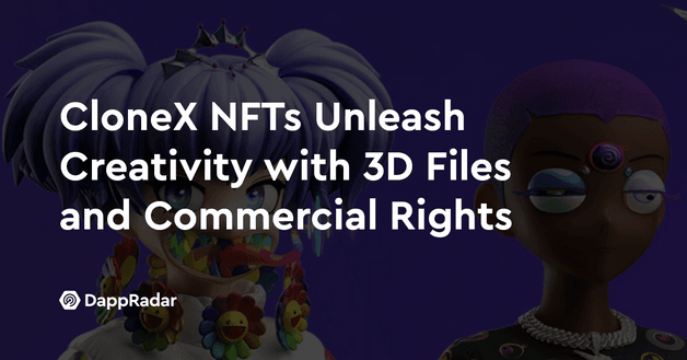 CloneX NFTs Unleash Creativity with 3D Files and Commercial Rights