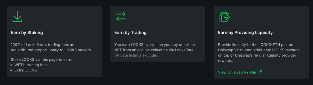 LooksRare NFT Marketplace