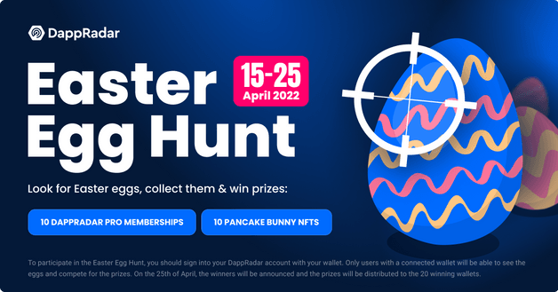 DappRadar Easter Egg Hunt 2022