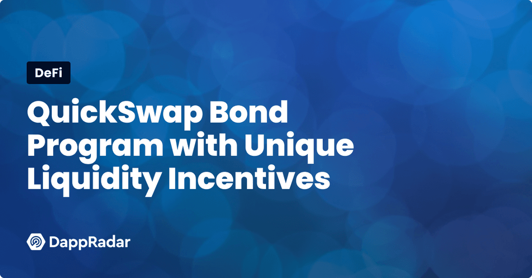 Quickswap Bond Program liquidity incentives
