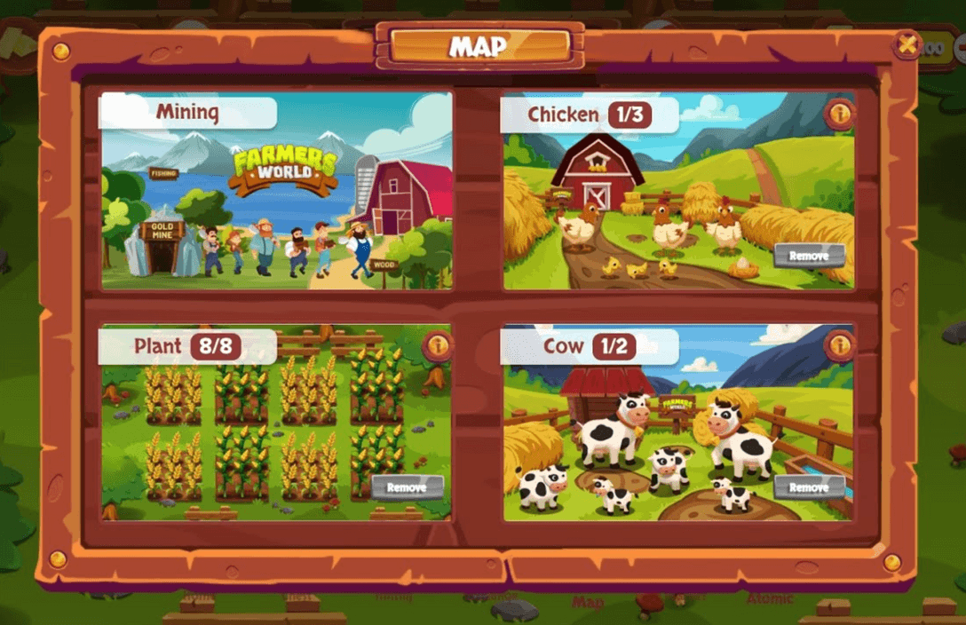 Farmers World NFT Gameplay
