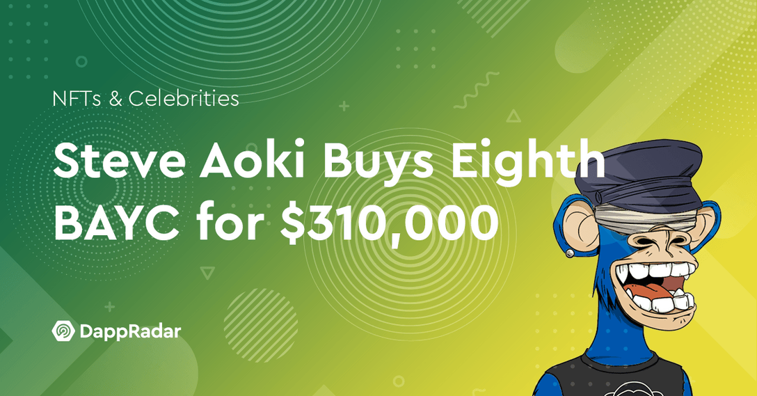 Steve Aoki Buys Eighth BAYC for $310,000