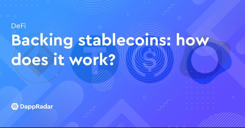 backing stablecoins