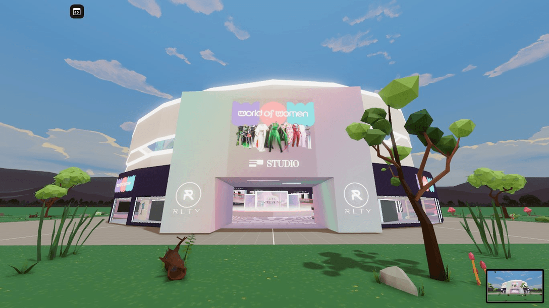 metaverse fashion event organized by RLTY, The Fabricant, and World of Women