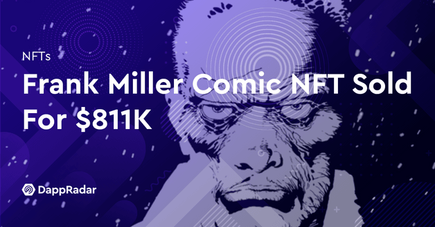 Frank Miller Comic NFT Sold For $811K