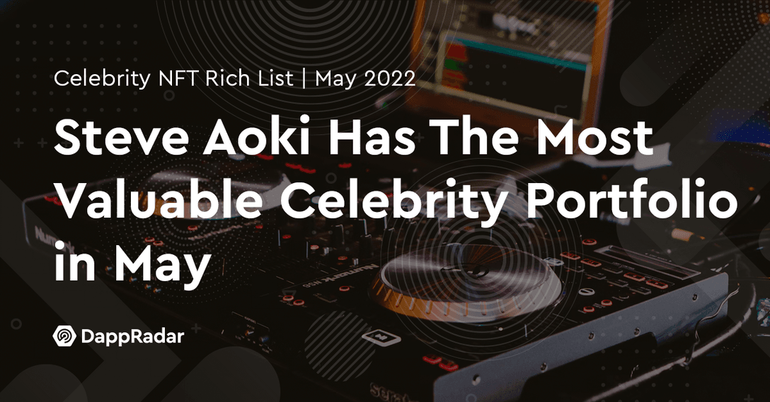 Steve Aoki Has The Most Valuable Celebrity Portfolio in May