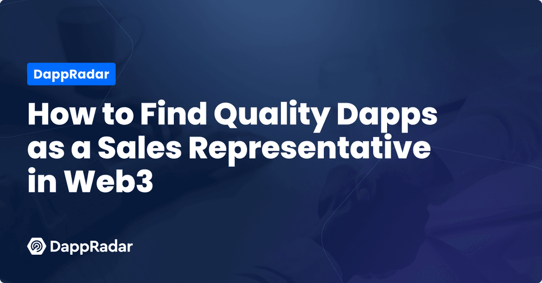 sales find dapps with dappradar