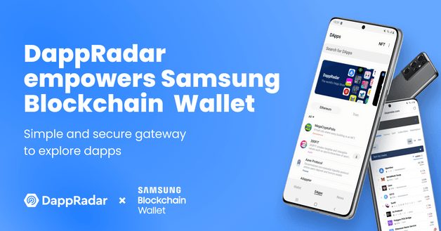 DappRadar partners with Samsung Blockchain Wallet