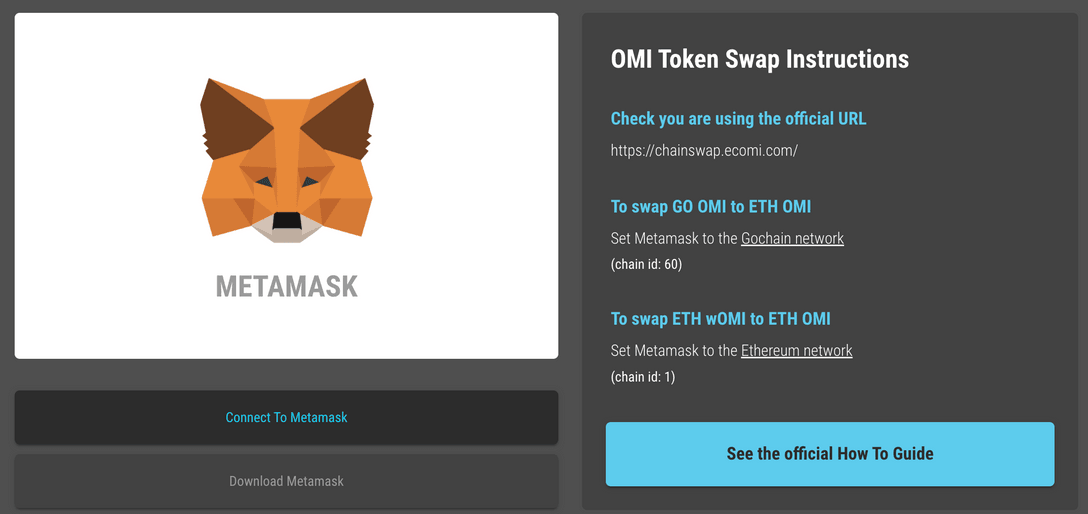 OMI Manual Token Swap: Everything You Need to Know