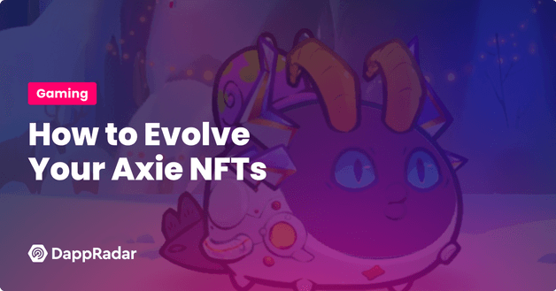 how to evolve axie body parts nfts