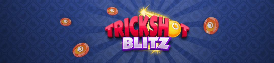 Trickshot Blitz logo screenshot Web3 game for mobile devices