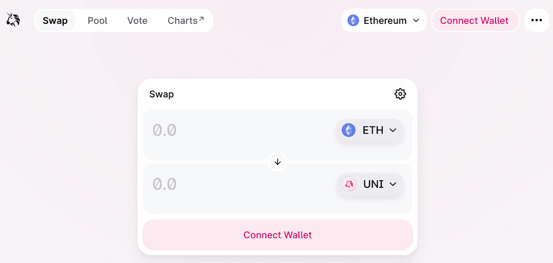 How to trade tokens on Uniswap