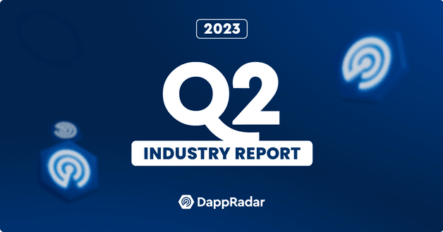 Q2 industry report made by DappRadar