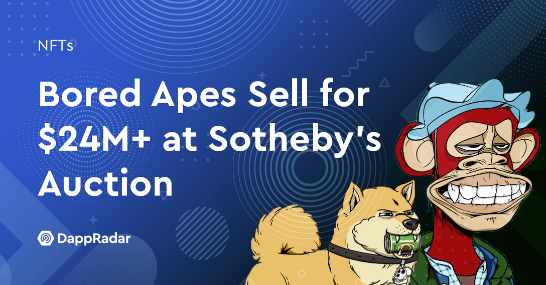 Bored Apes Sell for $24M+ at Sotheby’s Auction