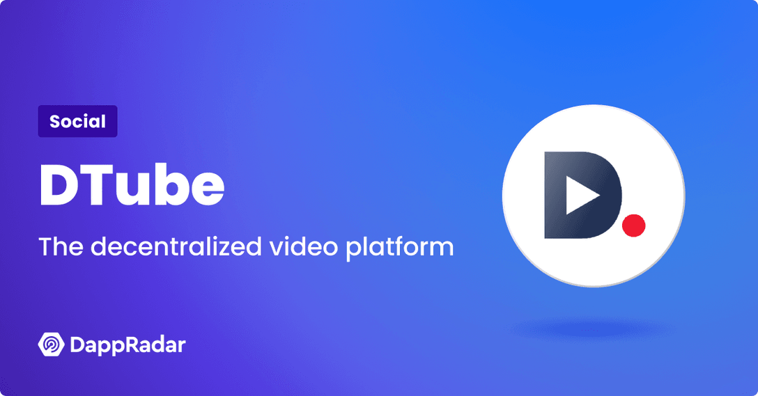 DTube video platform social dapp header