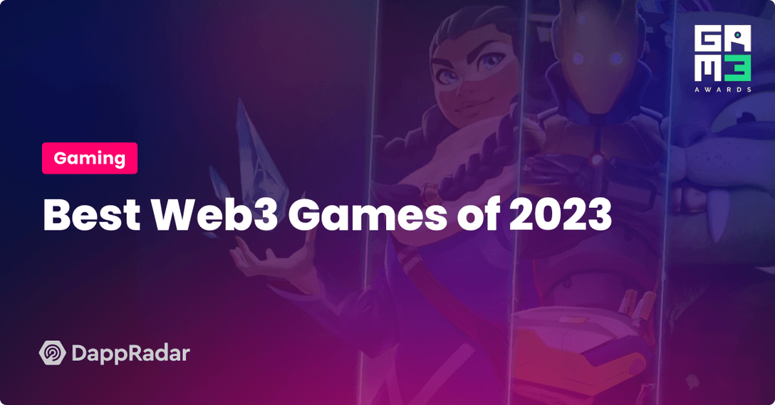 best web3 nft games 2023 gam3 awards