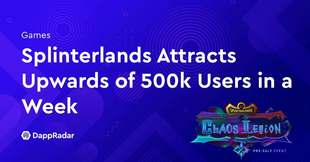 Splinterlands Attracts Upwards of 500k Users in a Week