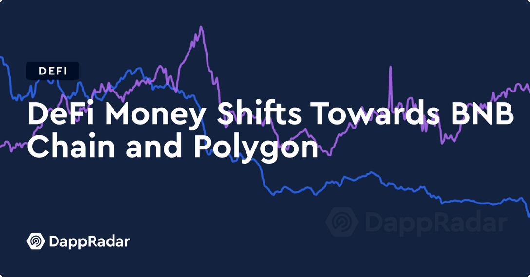 defi money shifts towards bnb chain and polygon