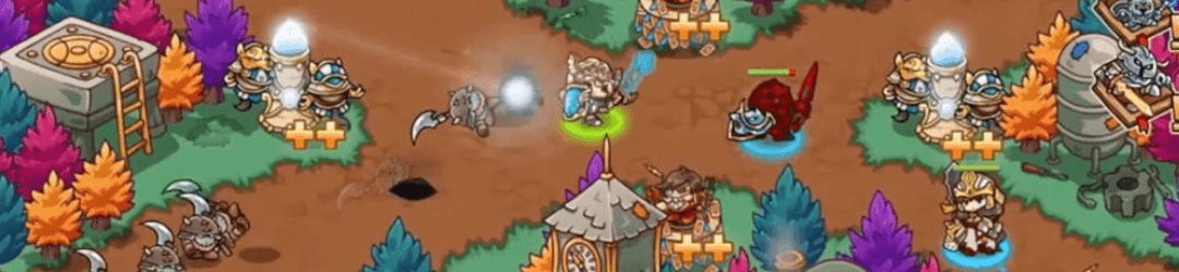 Crazy Defense Heroes screenshot Web3 game for mobile devices