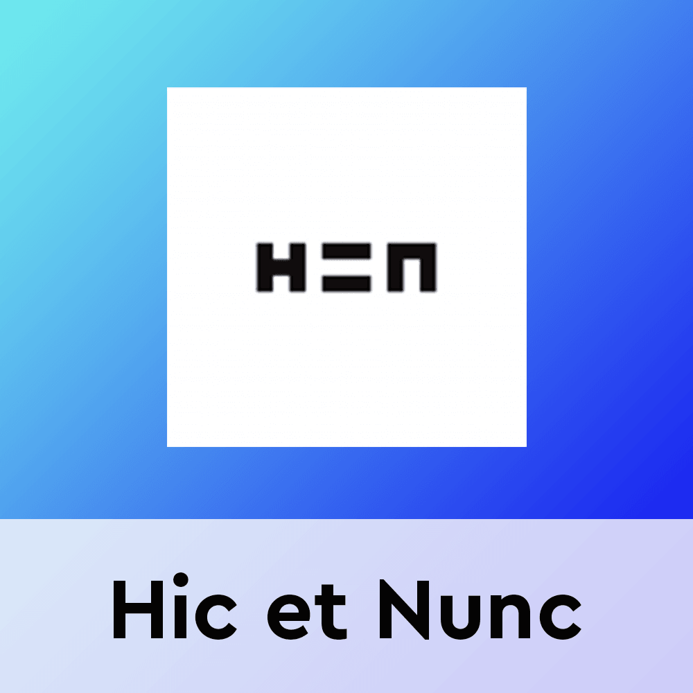 Hic et Nunc - Dapp Overview, Analytics, and Data