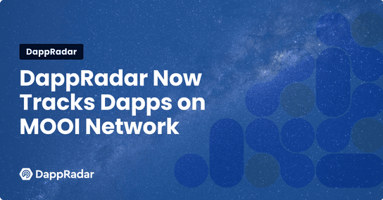 DappRadar Now Tracks Dapps On MOOI Network