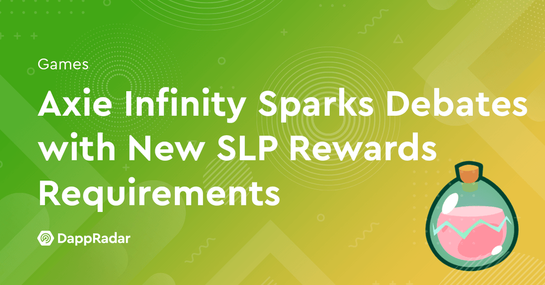 Axie Infinity Sparks Debates with New SLP Rewards Requirements
