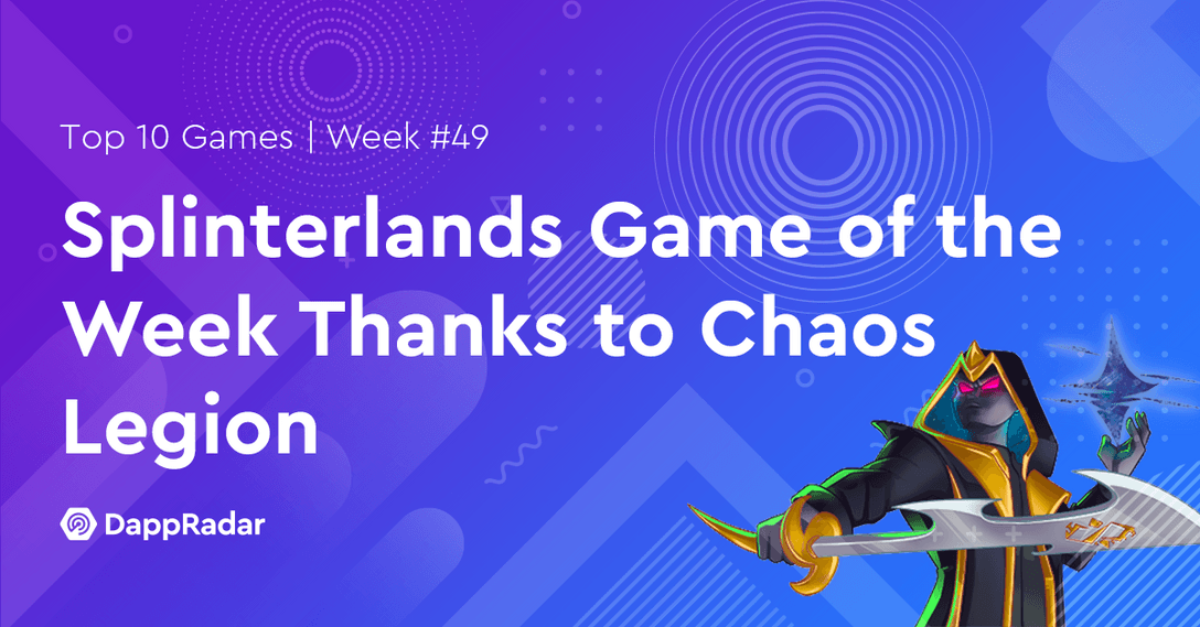 Splinterlands Game of the Week Thanks to Chaos Legion