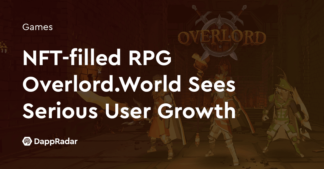 NFT-filled RPG Overlord.World Sees Serious User Growth