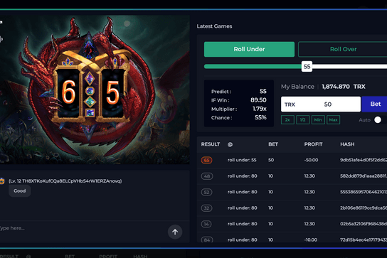 online tron casino