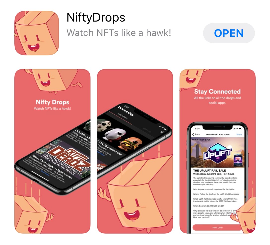 Nifty Drops App