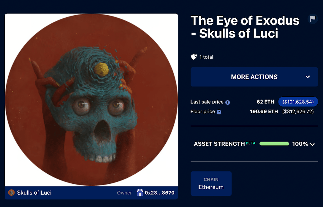 skull of luci