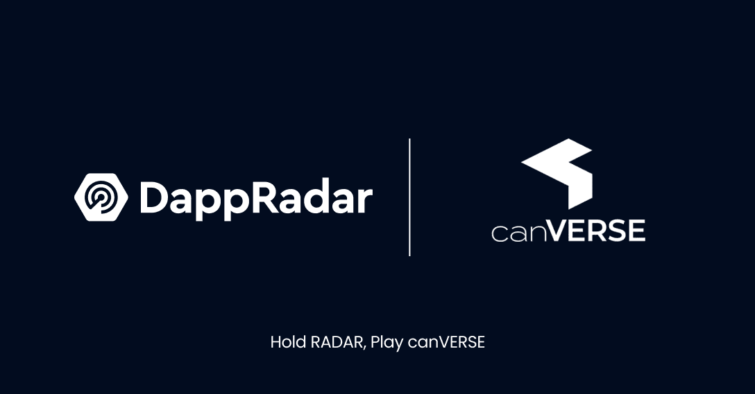 dappradar x canverse board games partnership for RADAR token holders