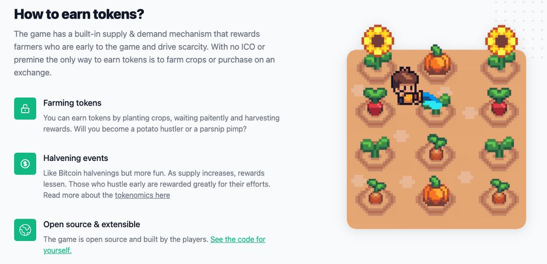 sunflower crypto game