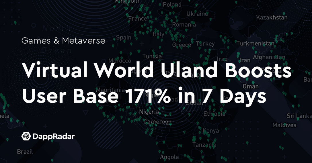 Virtual World Uland Boosts User Base 171% in 7 Days